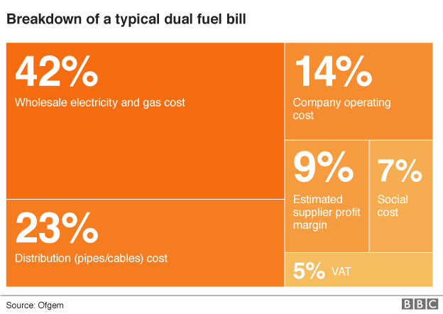 Dual fuel bill breakdown