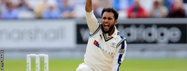 Adil Rashid appeals