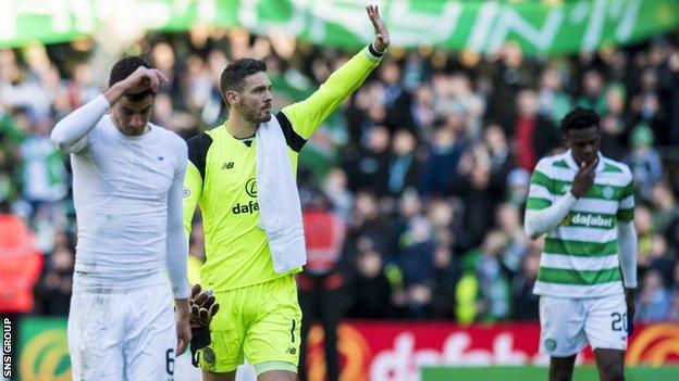 Celtic goalkeeper Craig Gordon