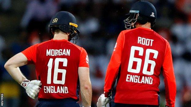 Joe Root and Eoin Morgan