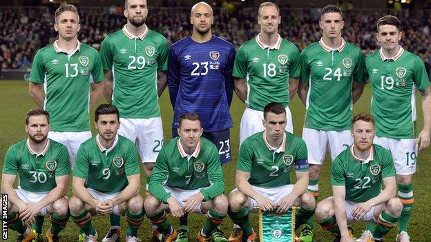 Republic of Ireland team