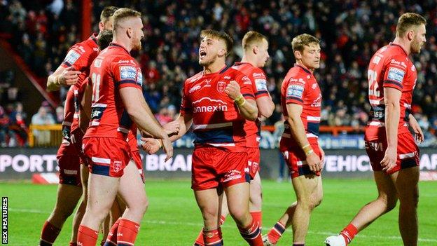 Hull KR are now a place below Warrington Wolves in the Super League table following their victory on Friday