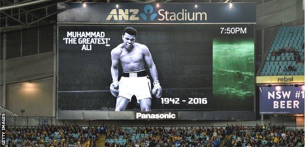 ANZ Stadium Australia and Greece