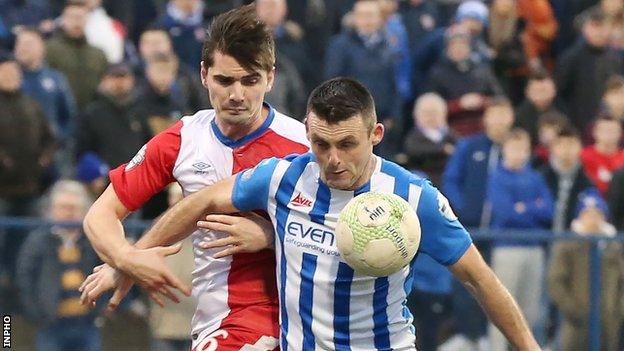 Jimmy Callacher and Eoin Bradley