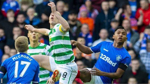 Scott Brown and Alfredo Morelos