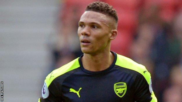 Arsenal left-back Kieran Gibbs