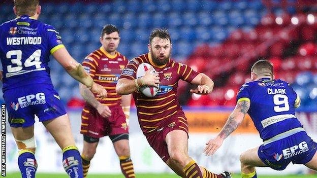 Paul Clough has scored two tries in 33 appearances for Huddersfield since his arrival from Bradford Bulls