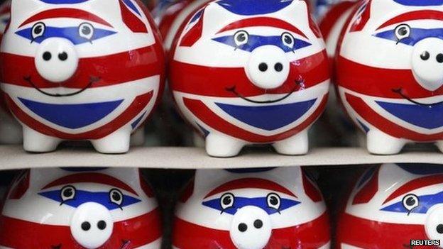 Union Jack piggy banks