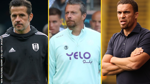 Marco Silva, Slavisa Jokanovic and Valerien Ismael