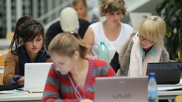 Students in Berlin