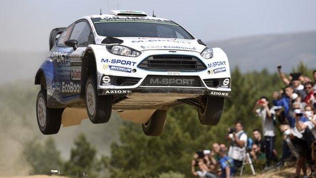 M-Sport's RS WRC car