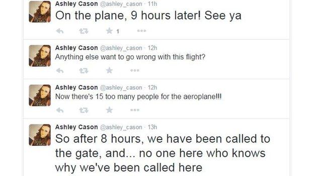 Passenger Tweets