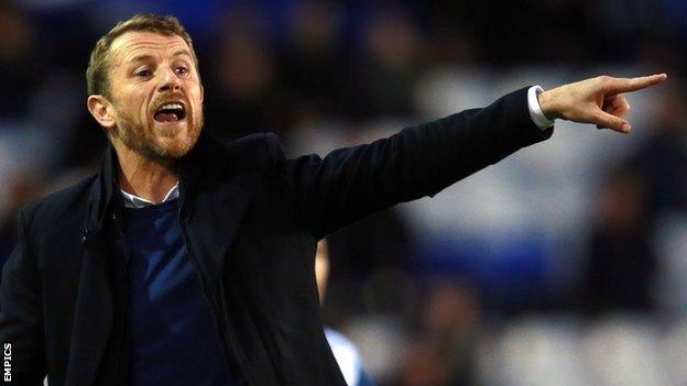 Birmingham City manager Gary Rowett