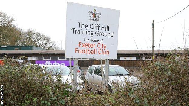 Exeter City training ground