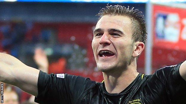 Callum McManaman played all 90 minutes of Wigan Athletic's 2013 FA Cup Final win against Manchester City