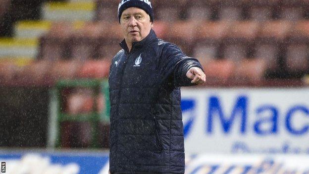 Rangers assistant manager Jimmy Nicholl