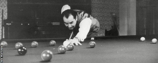 Ray Reardon won the Snooker World Championship six times between 1970 and 1978