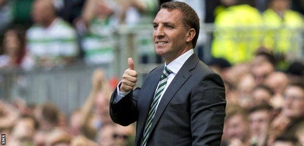 Celtic manager Brendan Rodgers