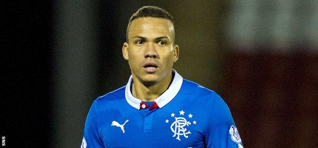 Former Rangers midfielder Arnold Peralta