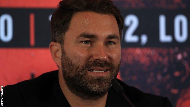 Matchroom boss Eddie Hearn