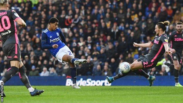 Birmingham City teenager Jude Bellingham's goal was his first in over three months since scoring in successive games in early season