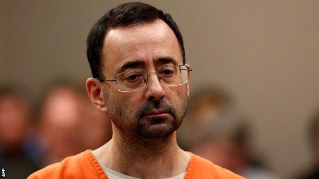 Nassar worked for USA Gymnastics and Michigan State University