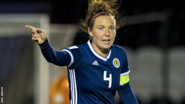 Scotland captain Rachel Corsie