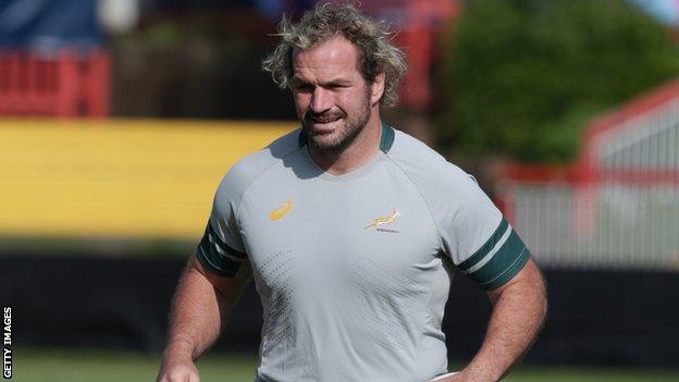 South Africa prop Jannie du Plessis