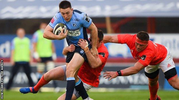 Wing Josh Adams is the only Cardiff Blues player selected for the 2021 British and Irish Lions tour