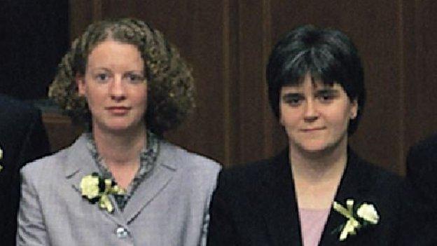 Shona Robison and Nicola Sturgeon