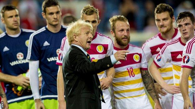 Scotland manager Gordon Strachan