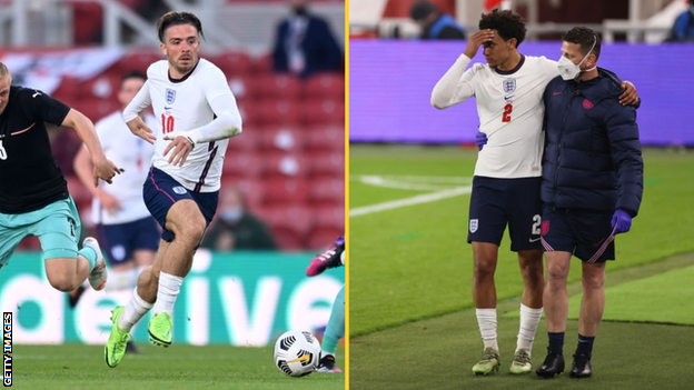 Jack Grealish and Trent Alexander-Arnold