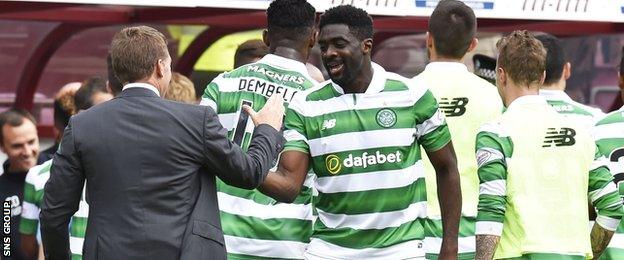 Brendan Rodgers and Kolo Toure