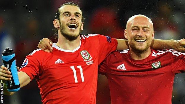 Gareth Bale and David Cotterill