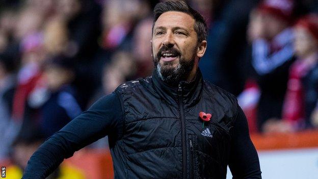 Aberdeen manager Derek McInnes