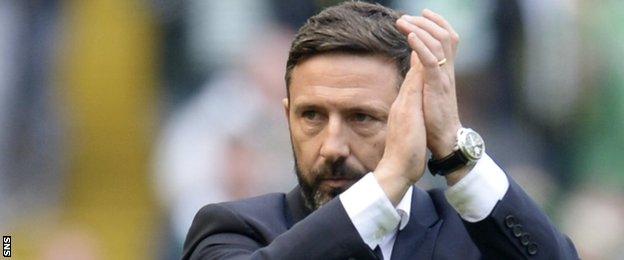 Aberdeen manager Derek McInnes