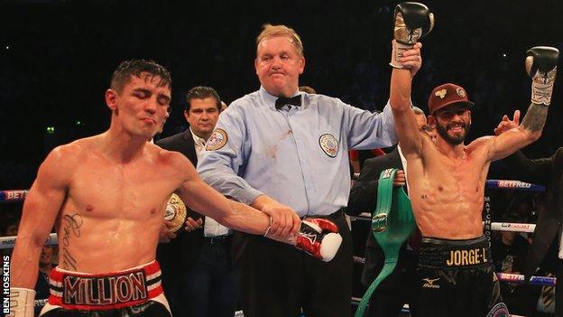 Anthony Crolla and Jorge Linares