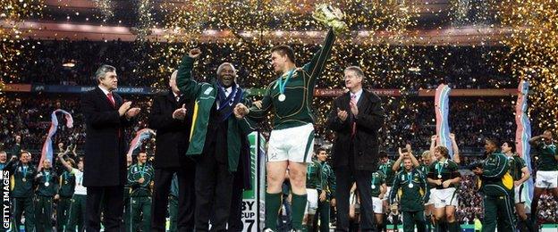 South Africa win 2007 World Cup