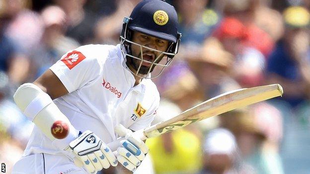 Sri Lanka opening batsman Dimuth Karunaratne