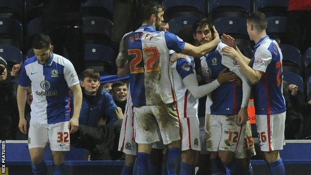 Danny Graham celebrates his goal