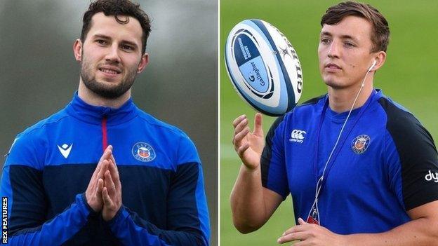 Max Green (left) and Darren Atkins both played for England at Under-20 level