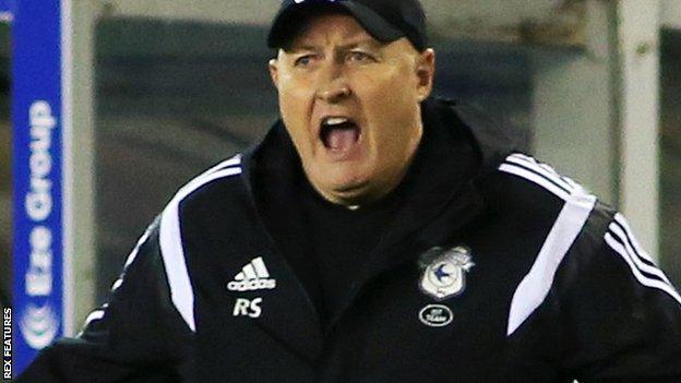 Cardiff City manager Russell Slade