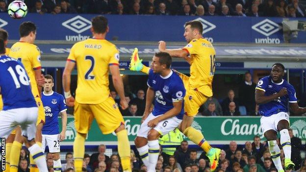 Everton 1-1 Crystal Palace