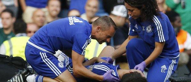 Jon Fearn and Eva Carneiro