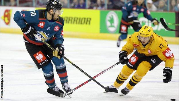 Belfast Giants took on Skelleftea AIK at the SSE Arena