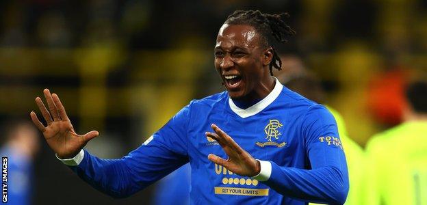 Joe Aribo in action for Rangers