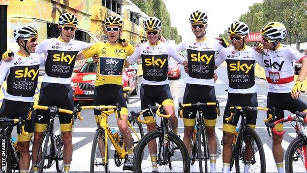 Team Sky Sky to end backing of British powerhouse in 2019 BBC Sport