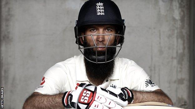 Moeen Ali portrait