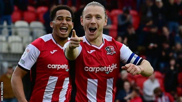 Matt Jay celebrates