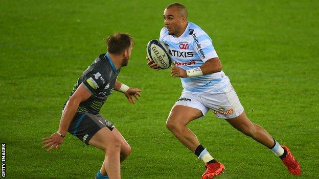 Simon Zebo's try against Ospreys was the Ireland full-back's first this season